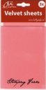 3 Velvet Sheets ( rosa )